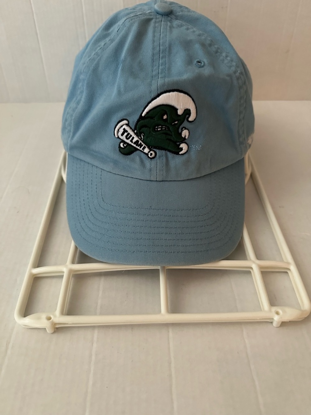 47 Brand Tulane Green Wave Dad Hat Light Blue Adjustable Baseball Cap NCAA